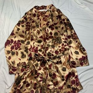 Victoria’s Secret. Robe. Fall. Silk. Vintage.